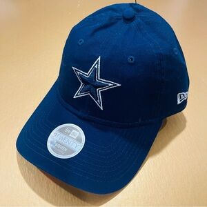 NFL Dallas Cowboys New Era 9Twenty Women’s Navy Adjustable Strap Hat Cap NEW
